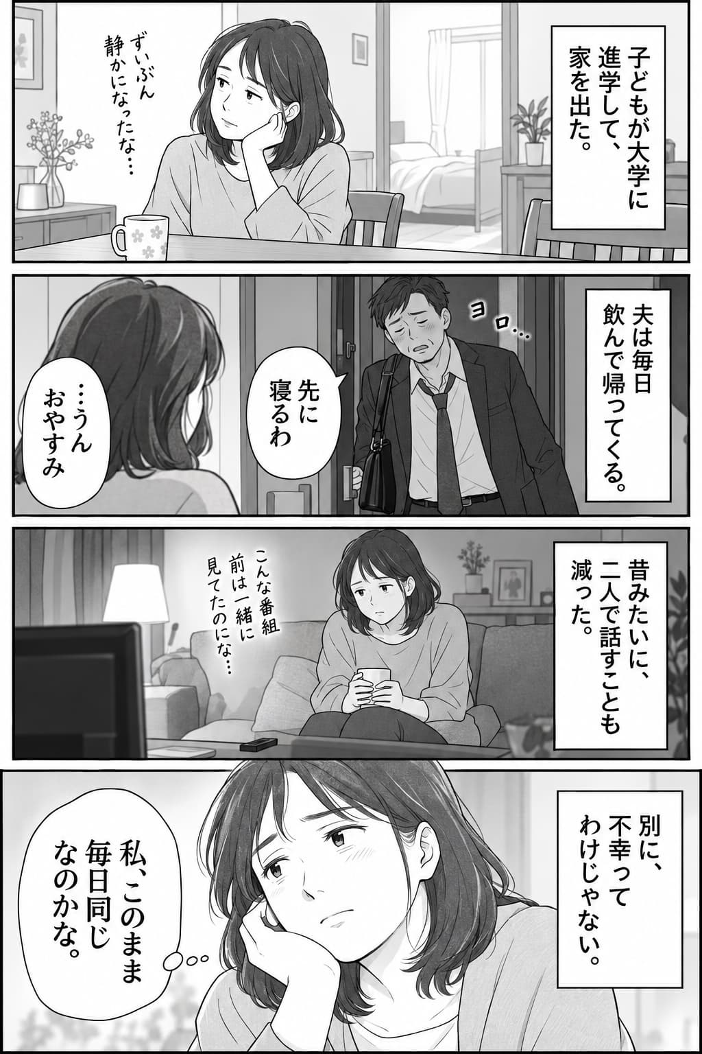 オトカラ漫画の1ページ目